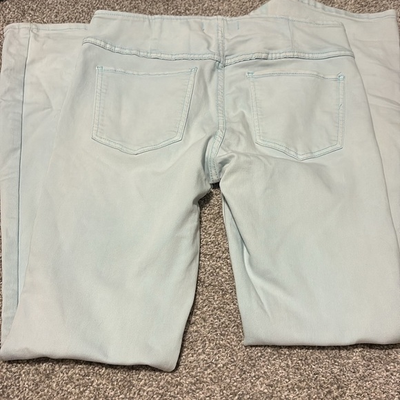 We The Free Free People Blue Flare Jeans - Picture 6 of 7